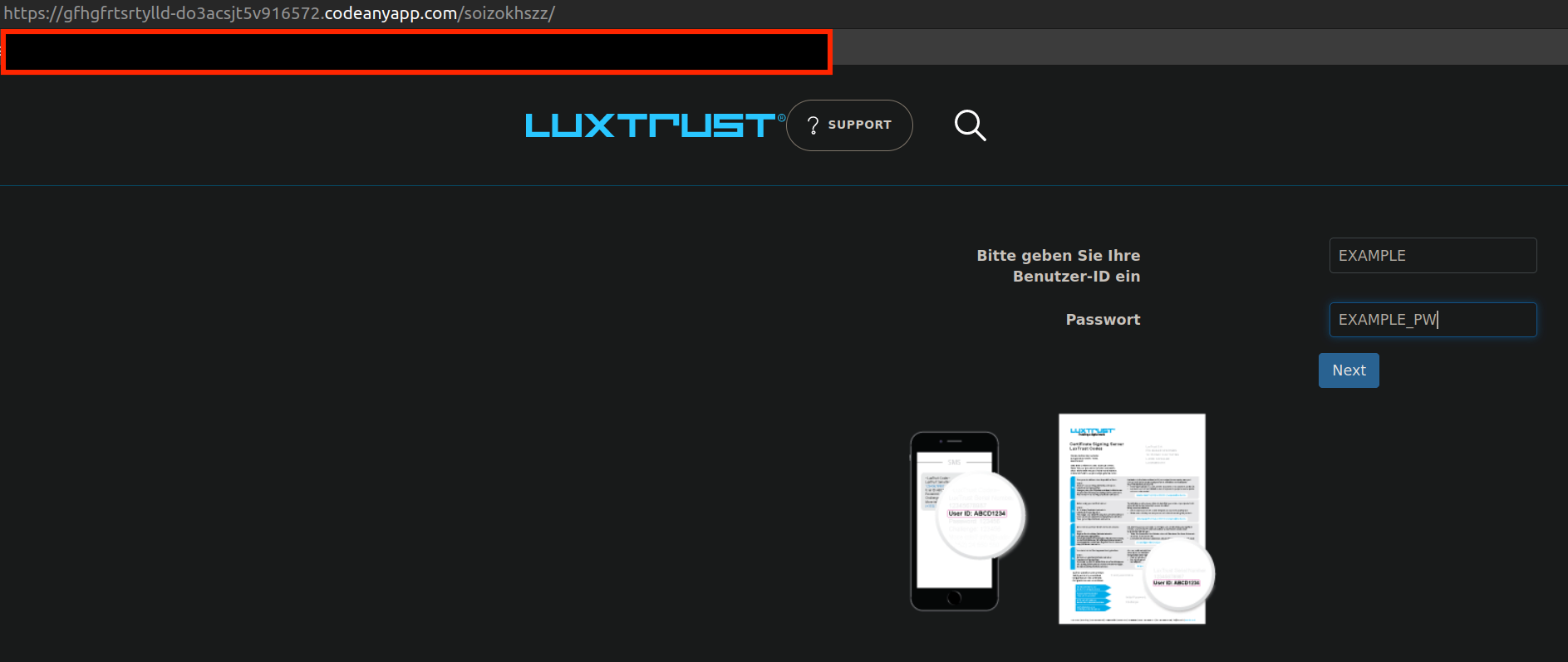 phishing_LuxTrust_login