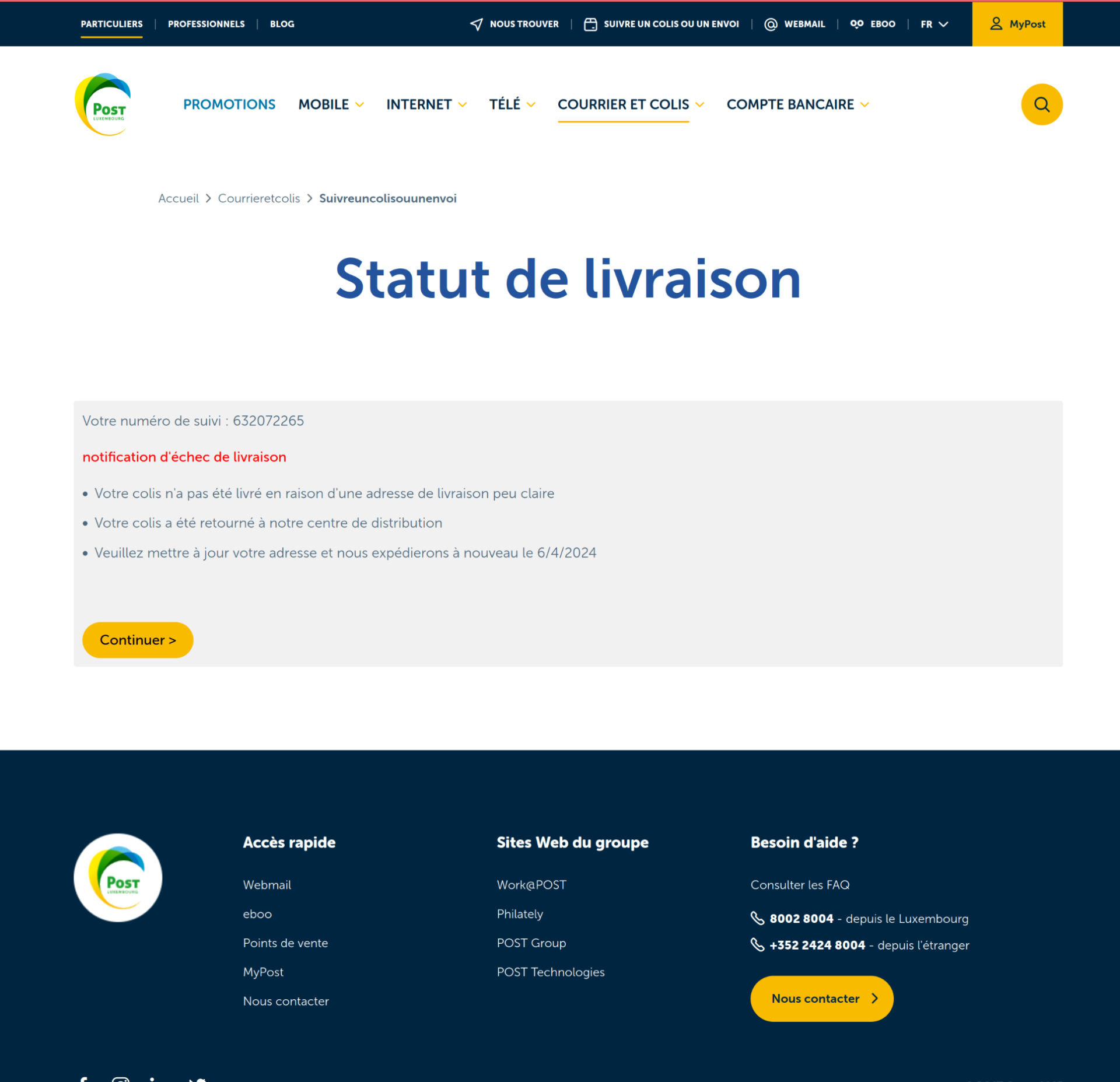 phishing landing page